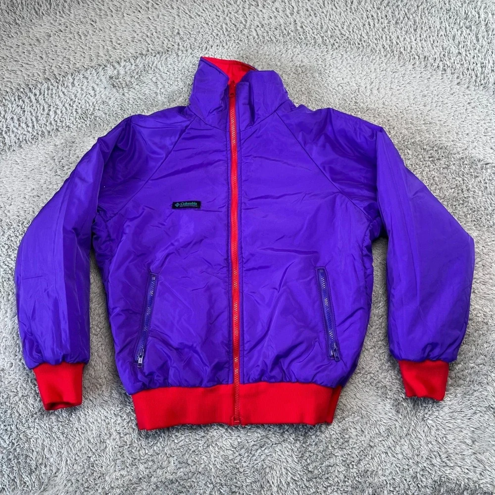 Columbia Youth L 12/14 Vintage Interchange Jacket 3-in-1‎ Reversible Gorpcore